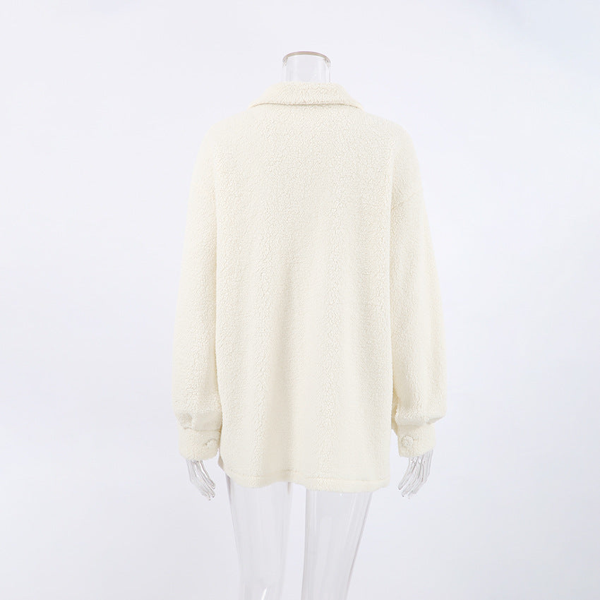 Women Trench Coat Fall/Winter Loose Casual Jacket