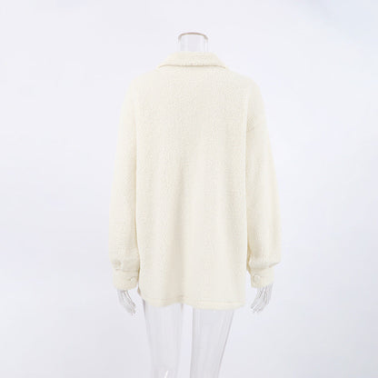 Women Trench Coat Fall/Winter Loose Casual Jacket