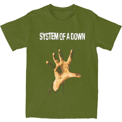 Men Women's System Of A Down Shirt Apparel Heavy Metal Band