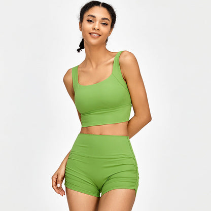 Women Yoga Set Women's Tight Sports Underwear Casual Shorts