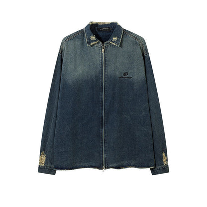 Unisex Vintage Shirt Jacket Men's Autumn Jacket