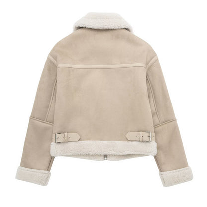 Women Cotton Coat Fleece Warm Jacket
