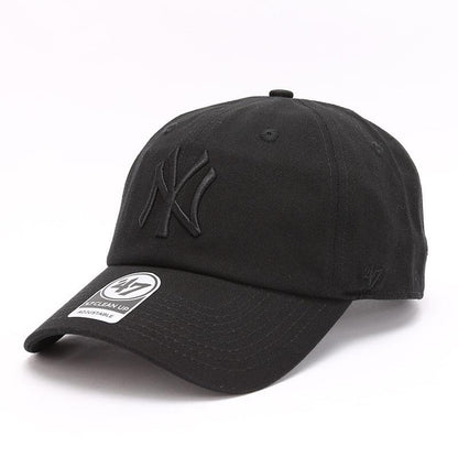 Dodgers and Yankees Baseball Cap 47brand Baseball Cap Female Dark Gray Soft Top Embroidery Hip Hop Male Hat