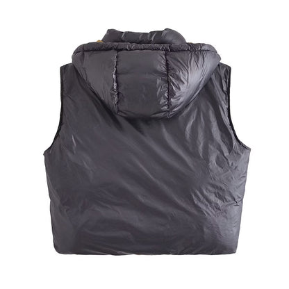 Women Cotton Coat Autumn and Winter Leisure Vest