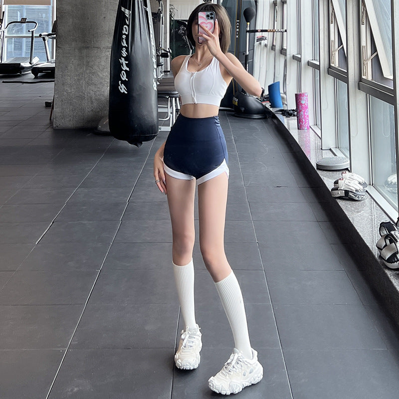 Women Yoga Sports Shorts Fitness Skinny Quick-Drying Pants