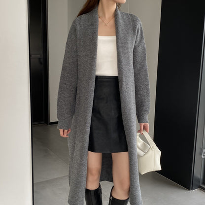 Women Cardigan Sweater Autumn Sweater Jacket Long-Sleeved Loose W2371