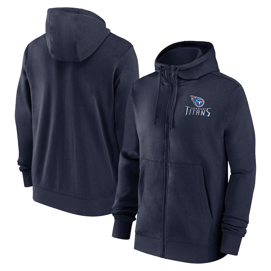 NFL Hoodie Autumn Cardigan Zip Hoodie Casual Sports NFL