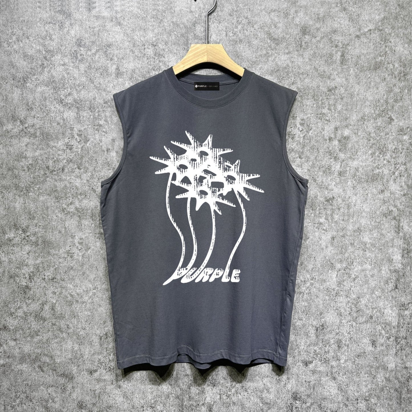 Purple Brand Tank T Shirts Sleeveless T-shirt Vest