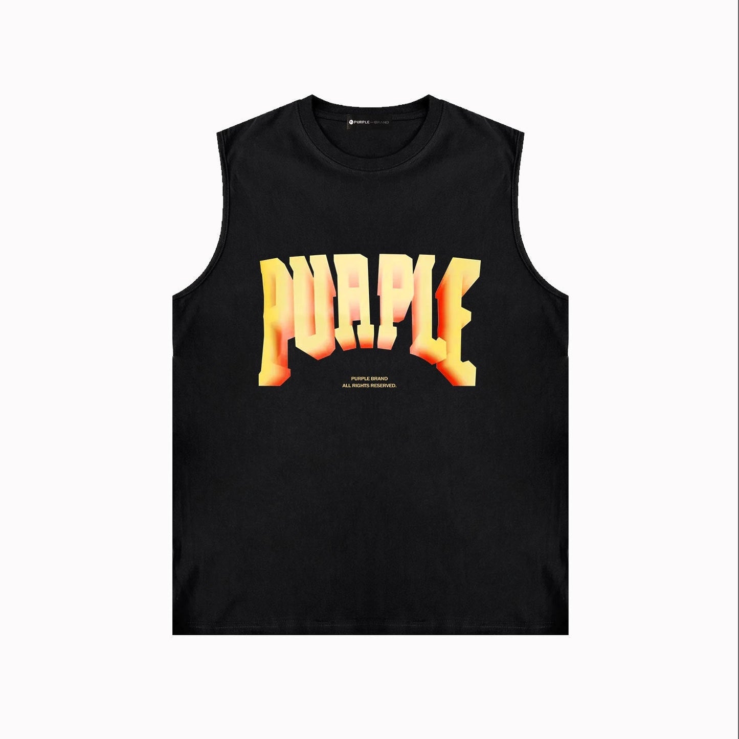 Purple Brand Tank T Shirts Sleeveless T-shirt Vest