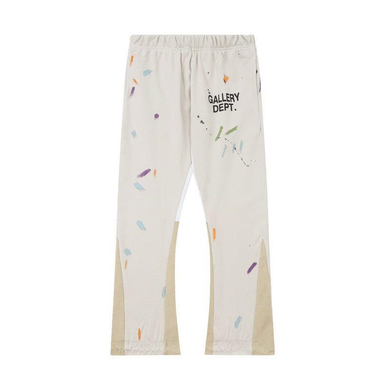 Gallery Dept Pant Color Matching Casual Trousers for Men and Women
