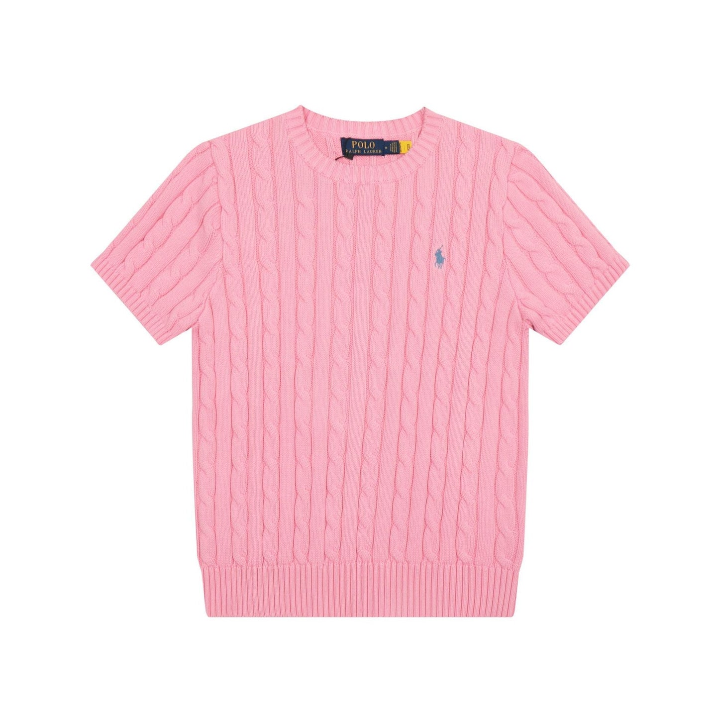 Ralph Lauren Knitted sweaters Ralph Lauren Knitted Short Sleeved Shirt Small Standard Twist Knitted Crew Neck Short Sleeve