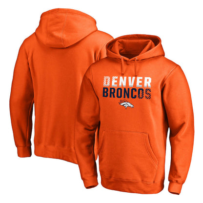 NFL Hoodie Outdoor Sports Hooded Sweater NFL Broncos Football Suit