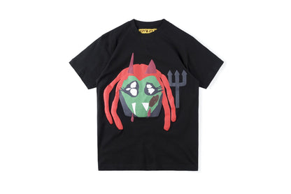 Cpfm T Shirt 21ss Hip Hop Big Talker Letter Vintage Print Fashion