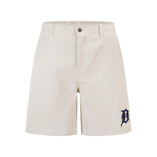 Men Shorts Casual Loose Personality Simple Embroidery Summer