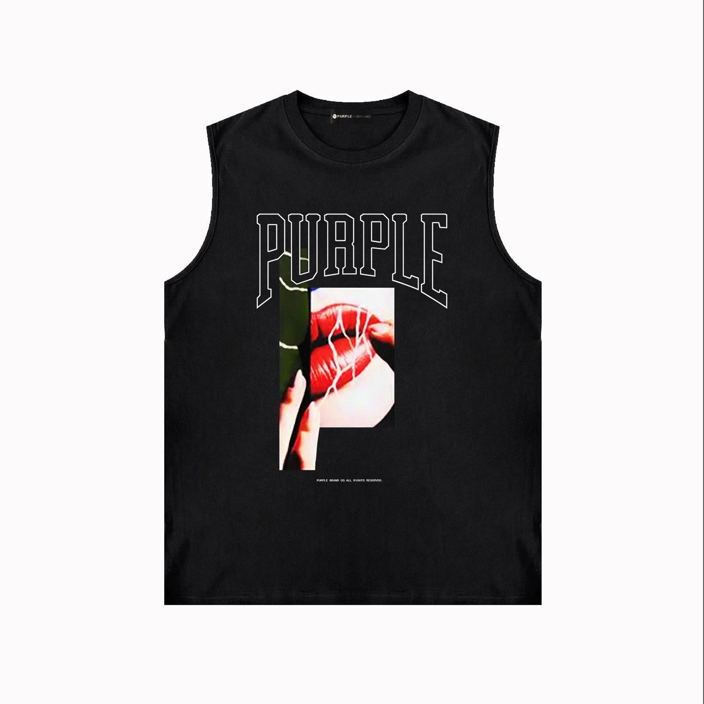 Purple Brand Tank T Shirts Sleeveless T-shirt Vest