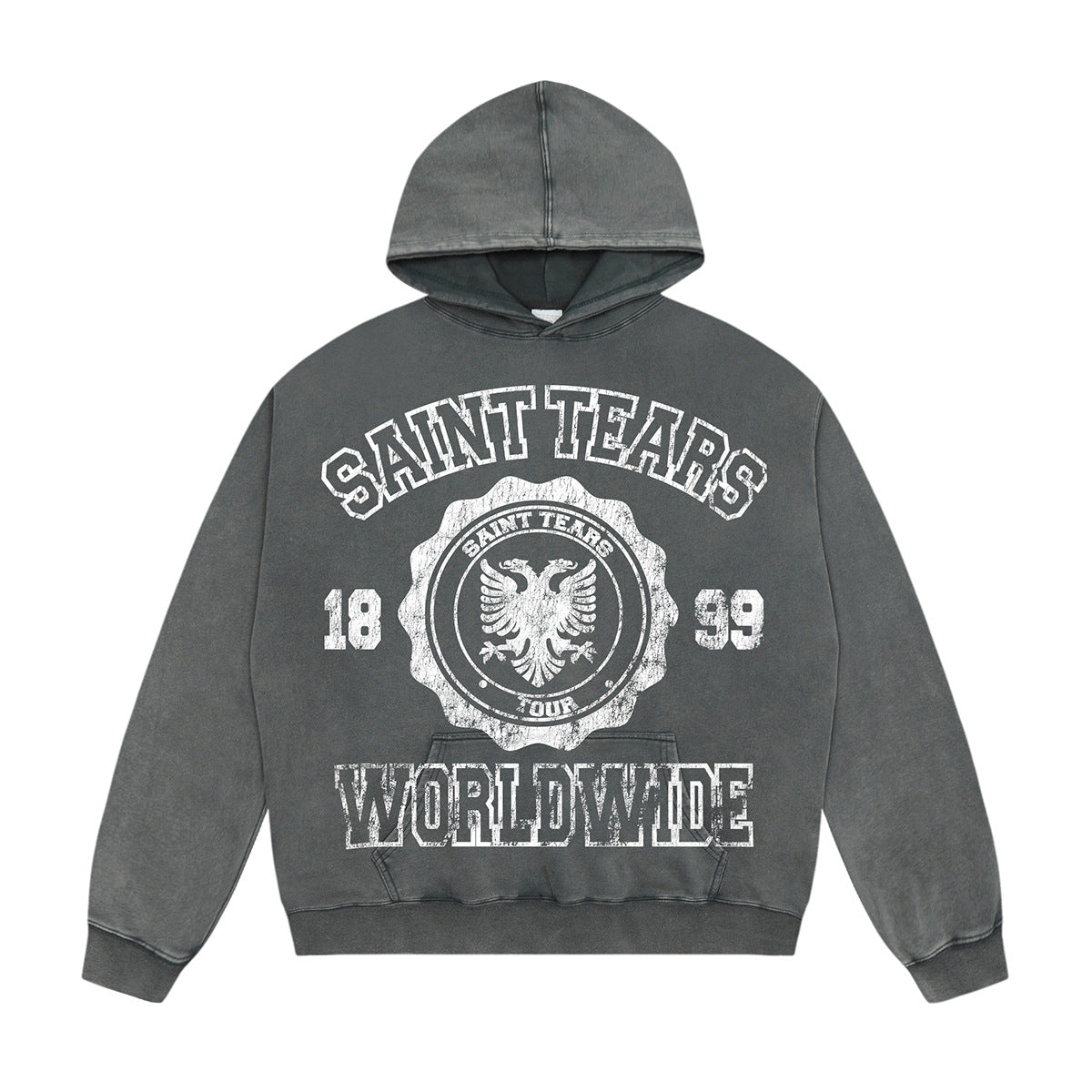 Unisex Hoodies Saint Michael Old Loose Sweater