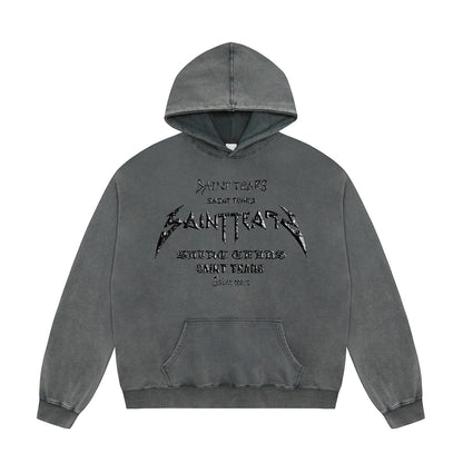 Unisex Hoodies Saint Michael Old Loose Hoodie