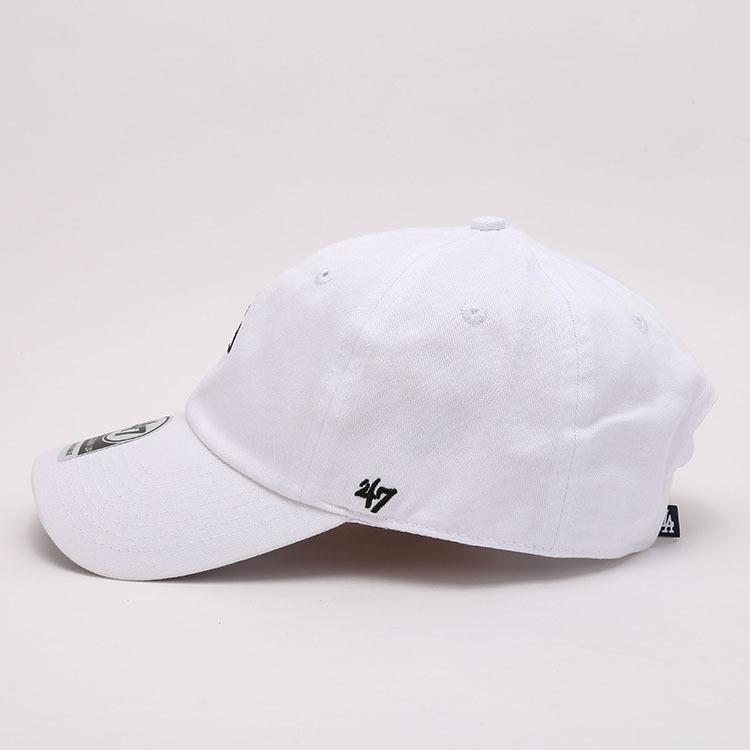 Dodgers and Yankees Baseball Cap 47brand Baseball Cap White Cap Men's Summer