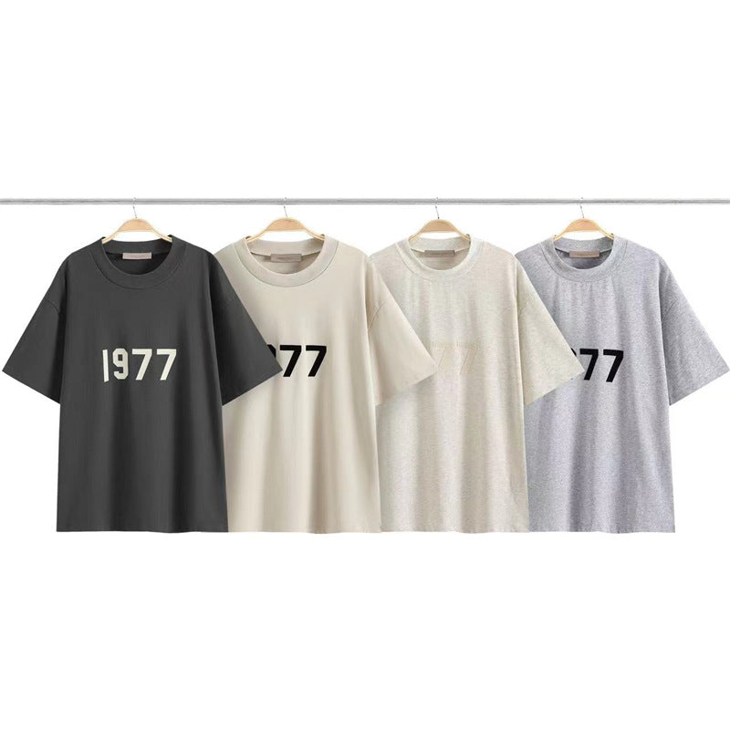 Fear Of God Essentials 1977 T-Shirt Loose Couple Men And Women