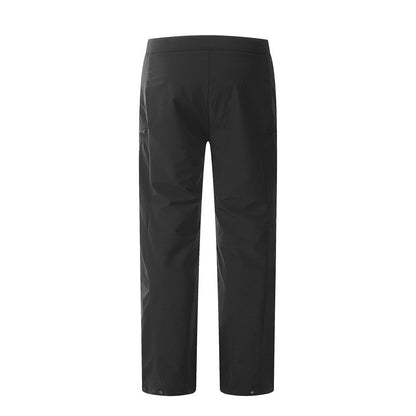 Men Sweatpants Pocket Decoration Straight Casual Pants Wide Leg Pants Sports Trousers