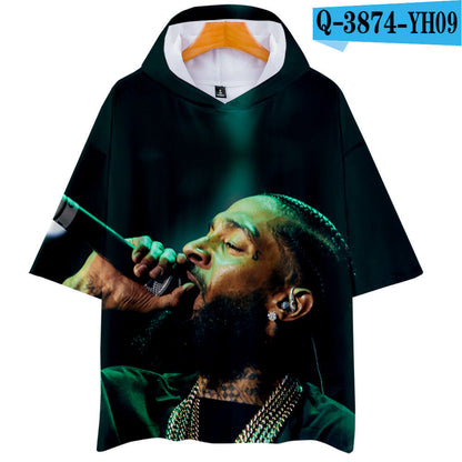 Nipsey Hussle T Shirts 3D Printed Hood T-shirt