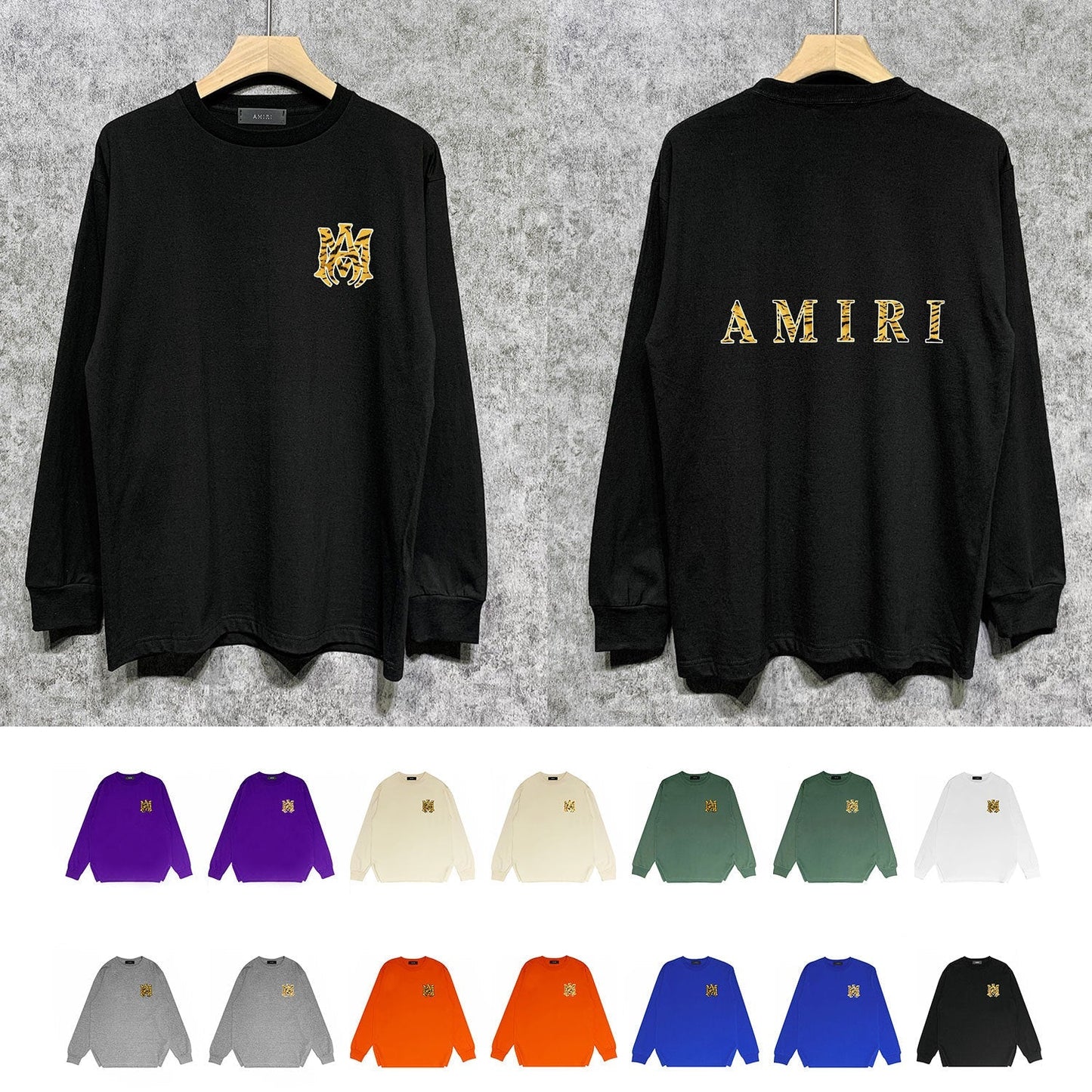 Amiri Sweatshirt Long Sleee Shirts