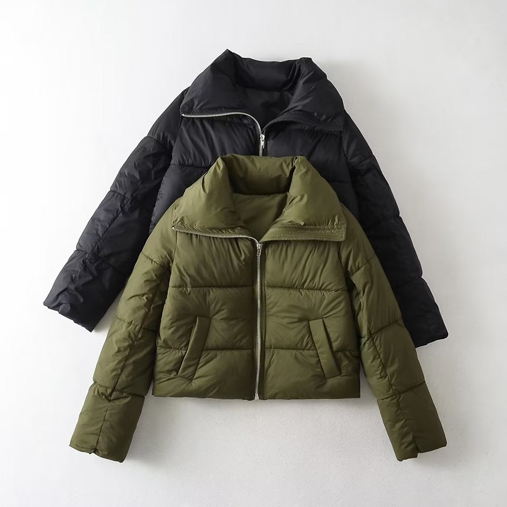 Women Cotton Coat Fashion Loose Casual Warm