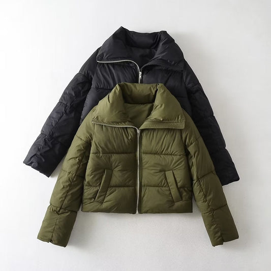Women Cotton Coat Fashion Loose Casual Warm