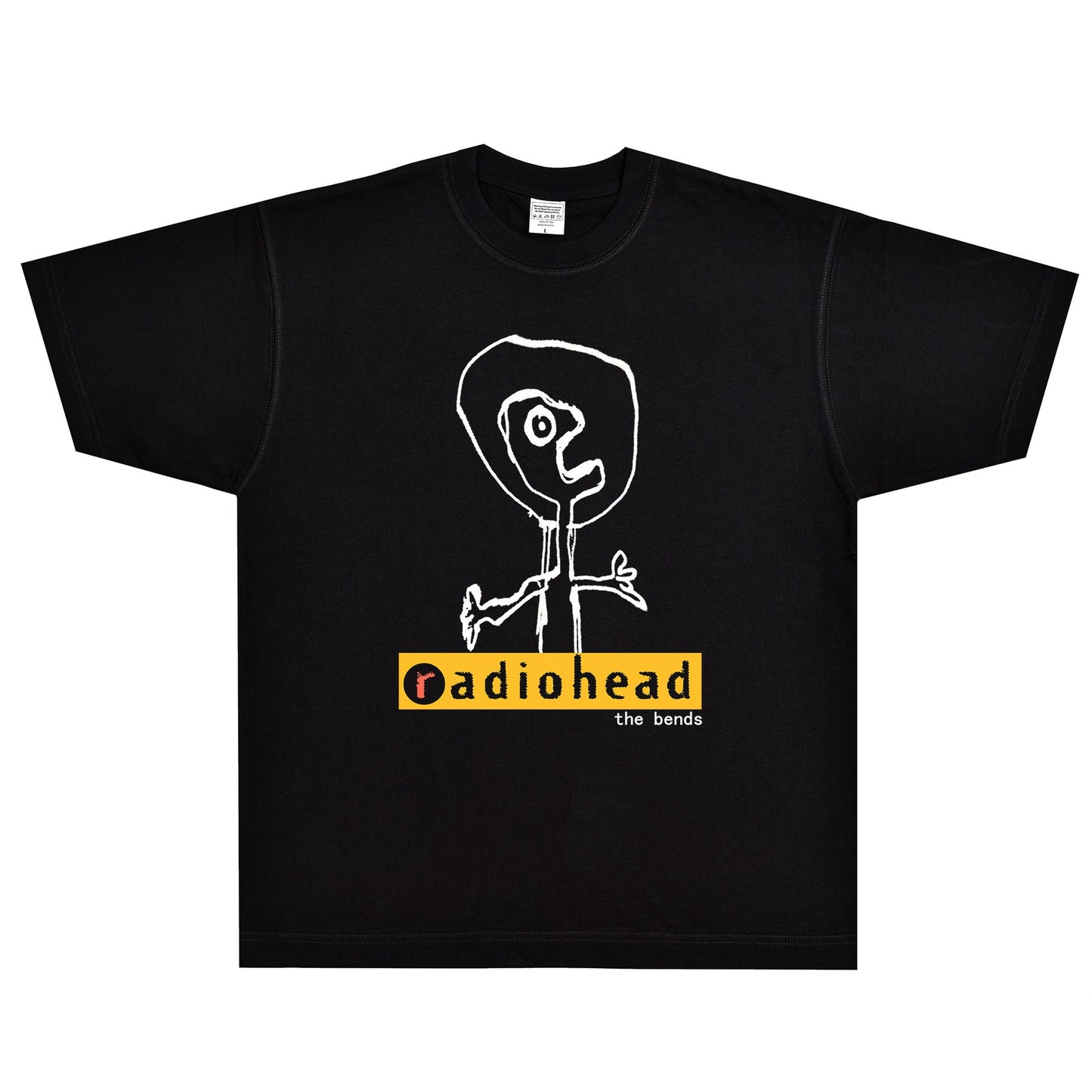 Rock Star T Shirt Radiohead High and Dry Rock American Street Loose Short Sleeve