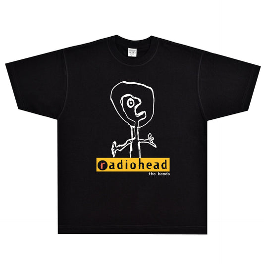 Rock Star T Shirt Radiohead High and Dry Rock American Street Loose Short Sleeve