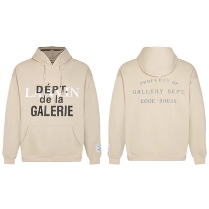 Gallery Dept Hoodie Alphabet Slogan Joint Hoodie Sweater