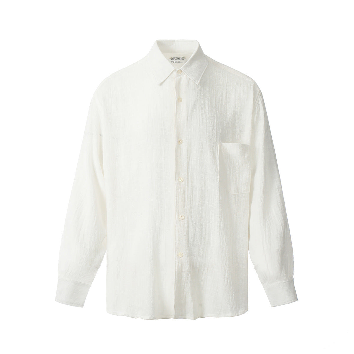 Unisex Shirts Our Legacy Breathable Loose Long Sleeve Shirts