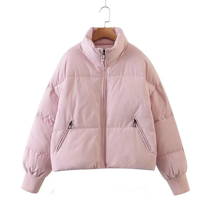 Women Cotton Coat Loose and Warm Idle Style down Jacket