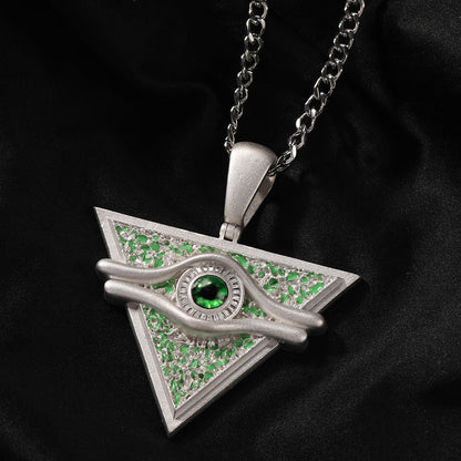 Jewelry Game King Millennium building block Oil drop pendant Exquisite high-end necklace Yu-Gi-Oh! Far East Jesus Pieces Royalty Egypt Pieces