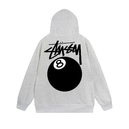 Stussy Hoodie Zip Cardigan Hooded Sweater