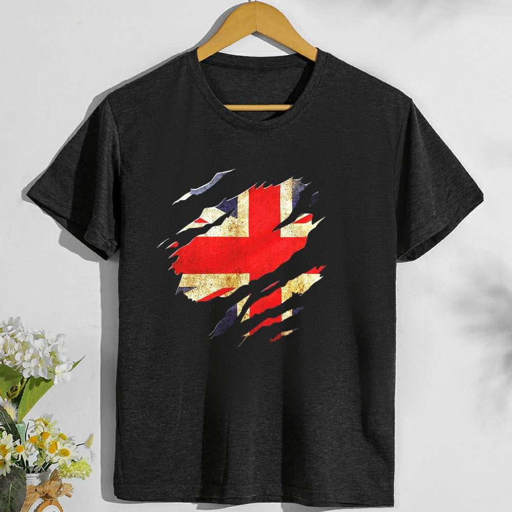 Inspired by Queen's Platinum Jubilee 2022 Elizabeth 70 Years T-shirt Men's and Women's Loose Large Size T-shirt Short Sleeve Summer