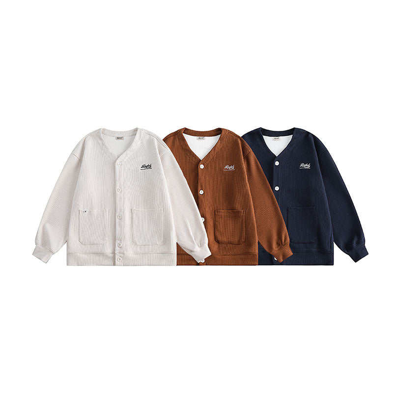 Women Jackets Vintage Color Blocking Baseball Uniform Cardigan College Style