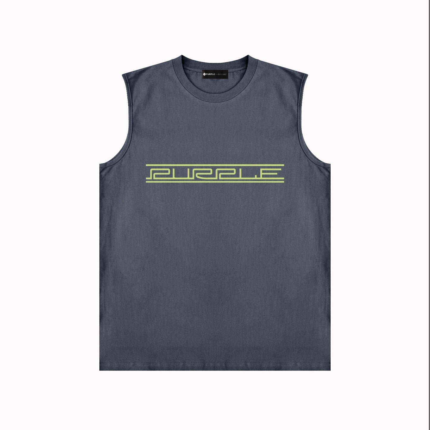 Purple Brand Tank T Shirts Sleeveless T-shirt Vest