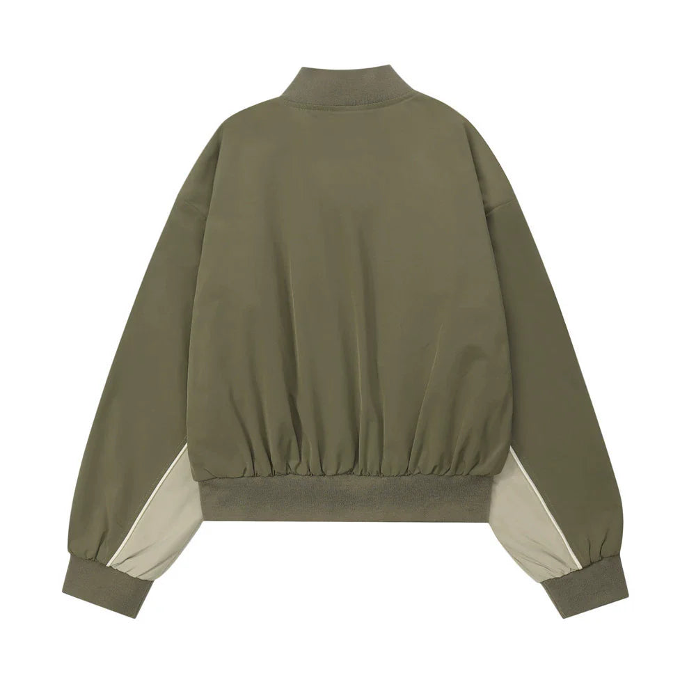 Men Jacket Coat Sports Loose Casual Baseball Uniform
