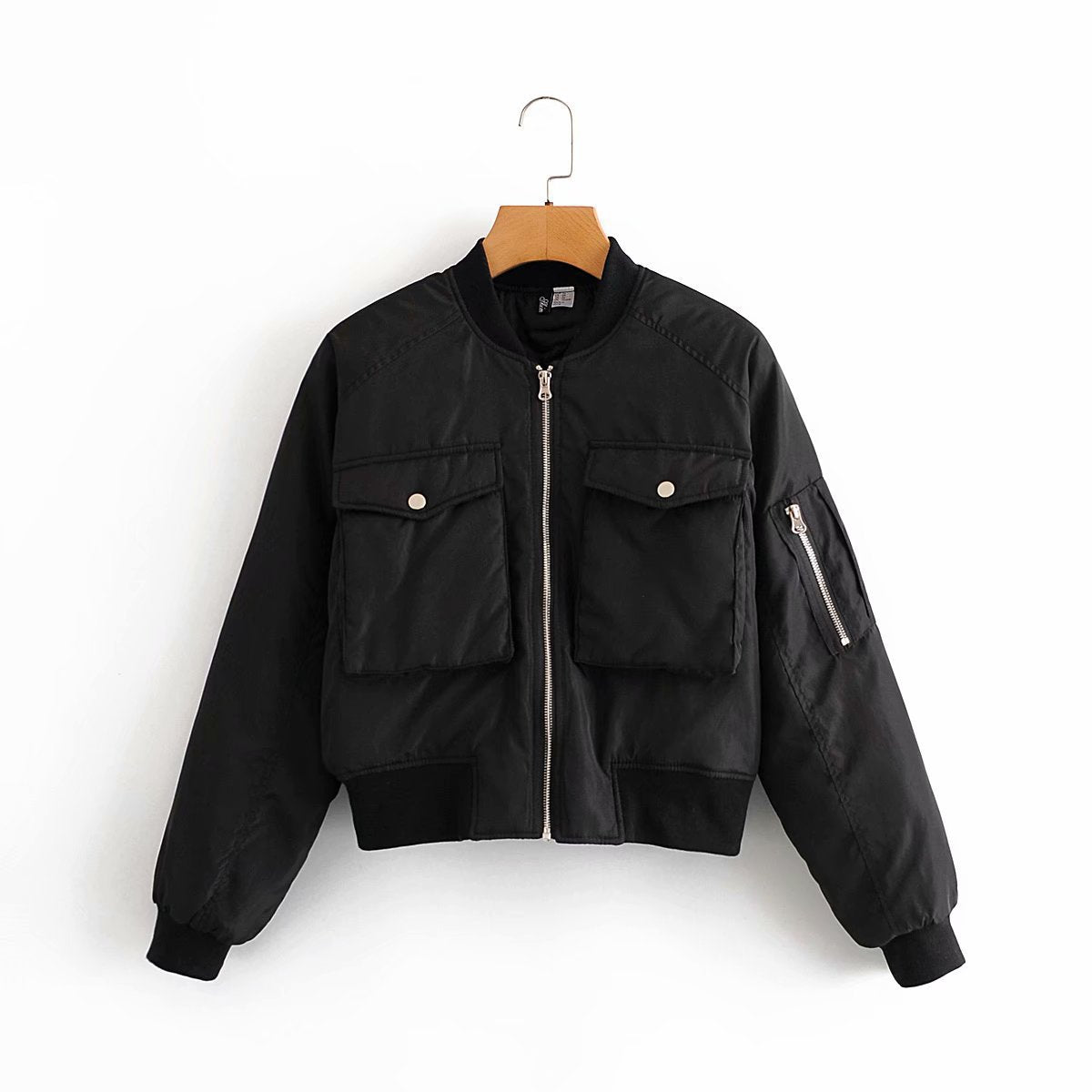 Women Cotton Coat Fashion Baseball Uniform with Cotton