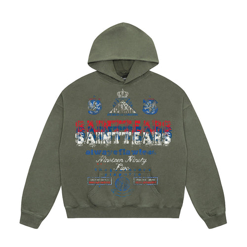 Unisex Hoodies Saint michael Loose Made Old Hoodie