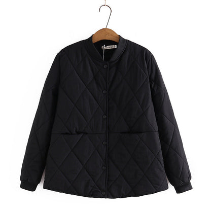 Women Cotton Coat Versatile Oversized Loose Coat
