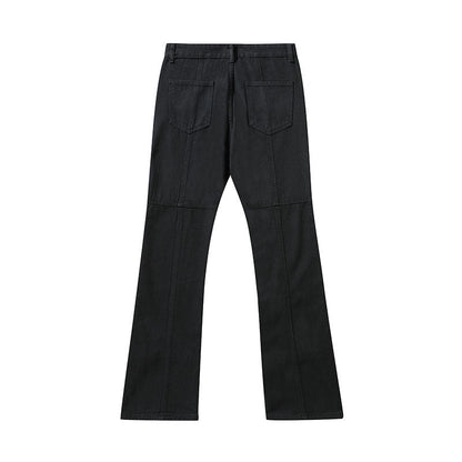 Men Jeans Vintage Flared Jeans