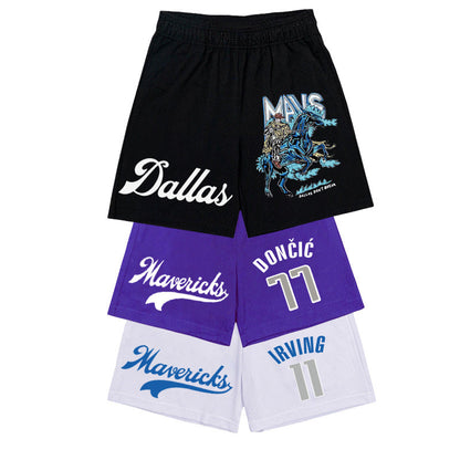NBA Shorts NAB Mavericks basketball shorts loose