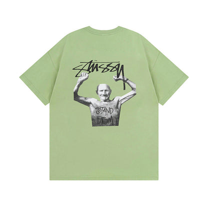 Stussy T Shirts Casual Loose Couple T Shirts