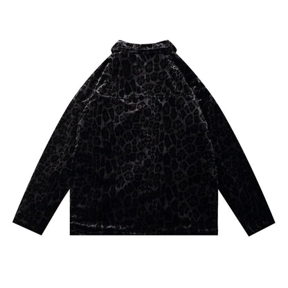 Men Jacket Coat Long Sleeve Shirt Coat Men's Clothing Loose Jacket Ins