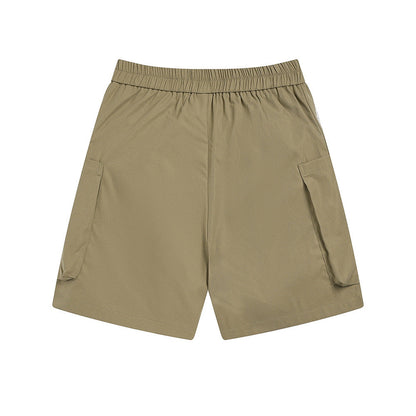 Men Shorts with Belt Tooling Loose Leisure Sports