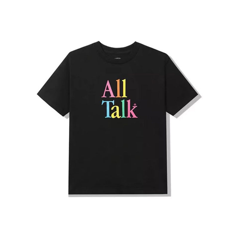 Anti Social Club T Shirt Printed Men and Women Short Sleeve Hip Hop Loose