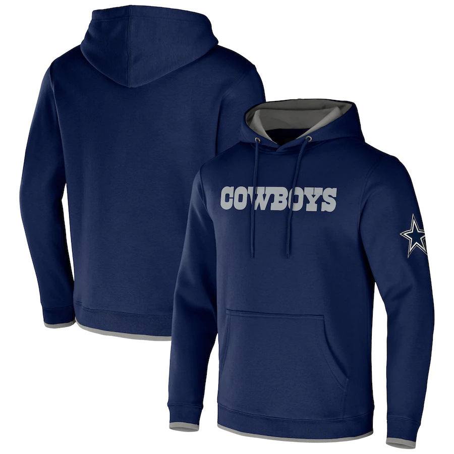 NFL Hoodie Sports NFL Football Sweater Loose Print Hoodie