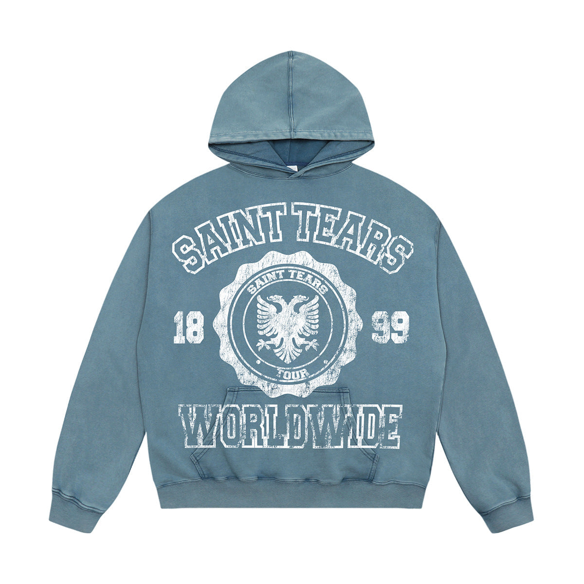 Unisex Hoodies Saint Michael Old Loose Sweater